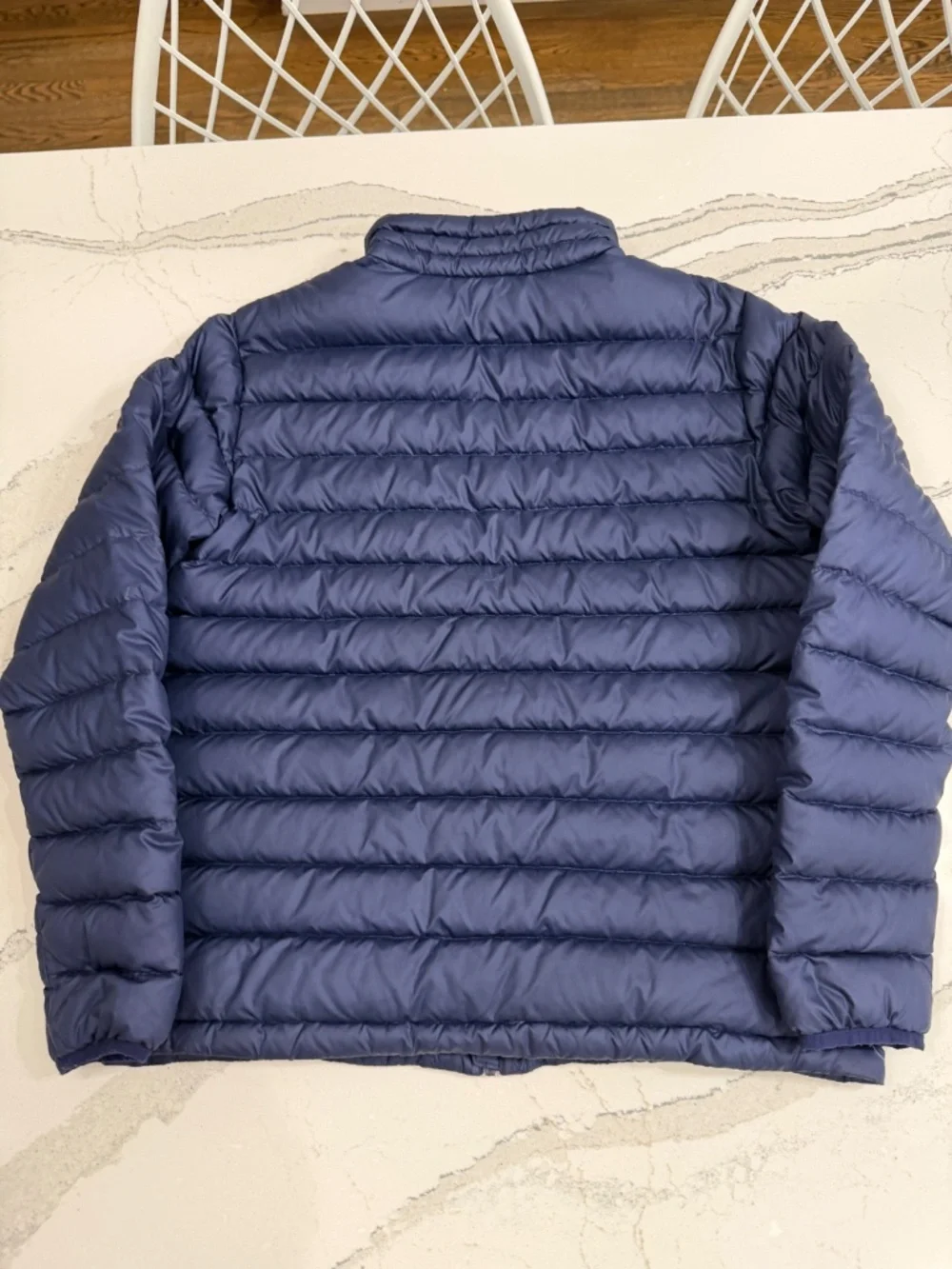 Patagonia Boys Down Sweater Jacket Classic Navy XXL 16-18 Style 68245